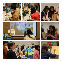 巾幗繪丹青，藝術潤心田——商務策劃學院組織女職工開展繪畫藝術體驗活動